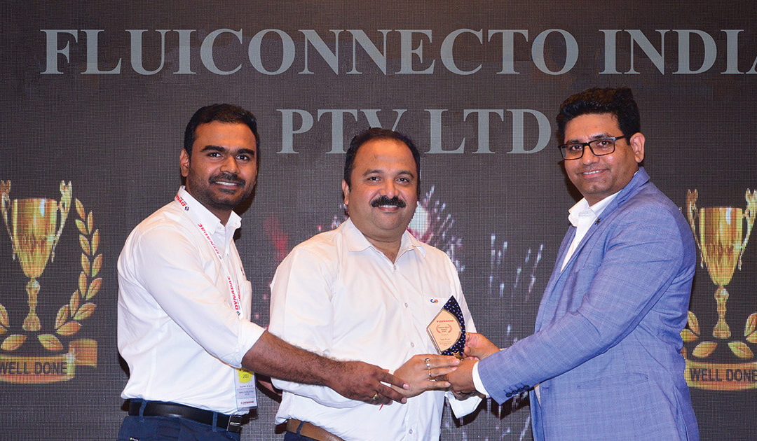 Fluiconnecto India Receives Dynapac Vendor Appreciation Award