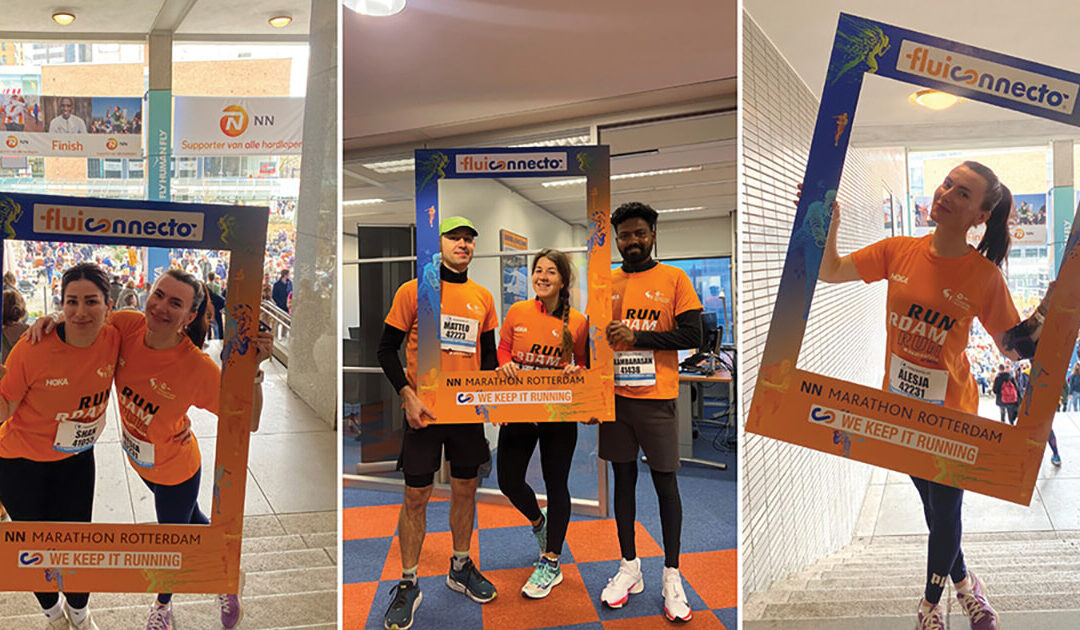 Our Netherlands Team ‘Keep It Running’ at the NN Marathon Rotterdam