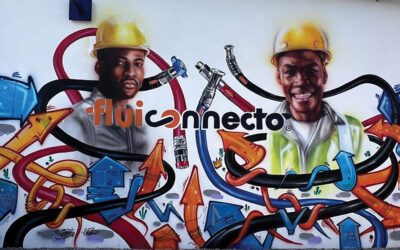 Mural Artwork at Our Abidjan Hydroshop