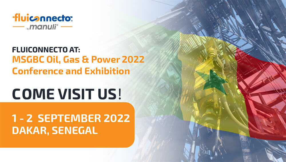 Come Visit Fluiconnecto at MSGBC Oil, Gas & Power in Senegal 2022, from September 1 to 2