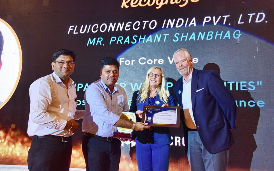 blog 2022 Fluiconnecto India Awarded the Milacron