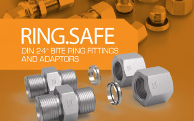 Ring.Safe: Our Premium Range of DIN 24° Bite Ring Fittings and Adaptors is Now Available